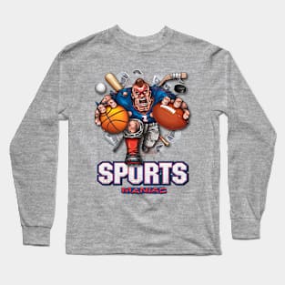 New England Sports Maniac Long Sleeve T-Shirt